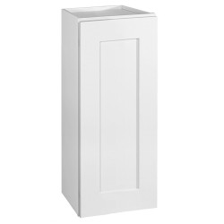 Design House 561688/704 Brookings 30" Height 1-Door Wall Cabinet In White, Unassembled