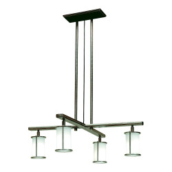 Rocky Mountain Hardware C450 Round Glass Cross Arm Chandelier