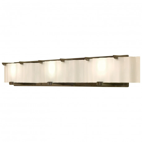 Rocky Mountain Hardware V445 Triple Plank Vanity w/Corrugated Glass