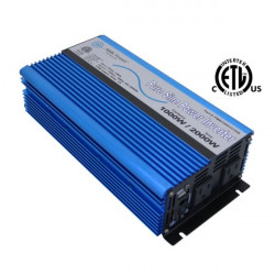 Aims Power PWRI100012120S 1000 Watt Pure Sine Power Inverter w/ USB Port & Remote Port