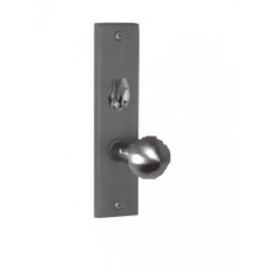 Marks USA 7/9CR Grade 2 Mortise Lockset w/ Knob & Crown Plate Design