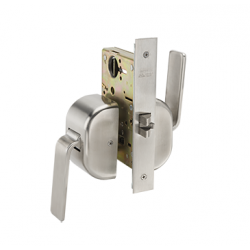 Marks USA 5/55PD LifeSaver Grade-1 Mortise Paddleset, Satin Stainless Steel