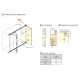Sugatsune FD30 Folding Door Kit