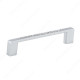 Richelieu BP3535 Modern Metal and Crystal Pull