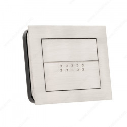 Richelieu 201164195 Modern Recessed Metal Pull