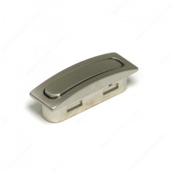 Richelieu BP721171 Modern Recessed Metal Pull
