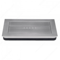 Richelieu 101191195 Modern Recessed Metal Pull