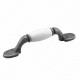 Richelieu 412 Eclectic Ceramic and Metal Pull