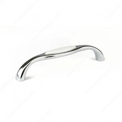 Richelieu BP701412814030 Traditional Metal and Ceramic Pull