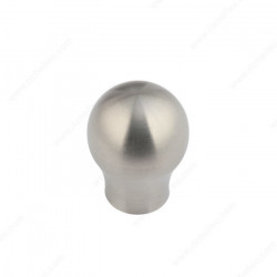 Richelieu EY3382 Modern Stainless Steel Knob