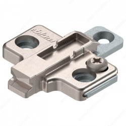 Richelieu 175H BLUM Mounting Plate, Finish-Zinc