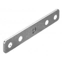Hafele 234.87.989 Bar Retaining Bracket w/ Guide Lug, Galvanized Steel