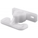 Hafele 245.50.304 Knuckle Catch, K-Catch, Plastic, White