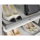 Hafele 547.52. Tag Synergy Elite Collection, Shoe Fence Bar, Aluminum