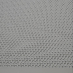 Hafele 547.91.563 Cabinet Protector Mat, Flexible Rubber, Gray, 625 × 1150 mm