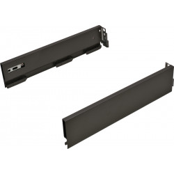 Hafele 550.41. Vionaro H89, Grass Drawer System, Steel, Side Height - 89 mm