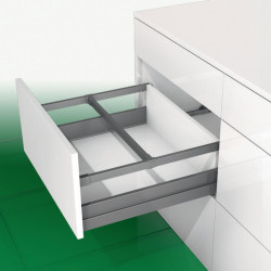 Hafele 551.89.596 Cross Divider for Railing for Use with Nova Pro Scala Drawers, Stone