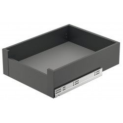 Hafele 552.31. Front Fixing Bracket Set for Matrix Box Slim A30 Internal Drawer, Side Height - 128 mm