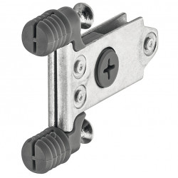 Hafele 552.31.953 Matrix Box Slim A, Front Fixing Bracket w/ Dowels, For Drawer Height 89/128 mm
