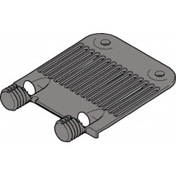 Hafele 555.06.500 Front Stabiliser for Blum Tandembox Drawer, Dust Grey
