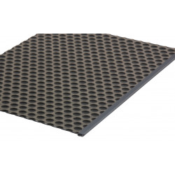 Hafele 556.68.500 Edge Gasket for Under Sink Mats, Gray, 8'