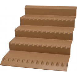 Hafele 556.79. Spice Tray, Drawer Insert, 4-Row, Plastic,1300 x 550 mm