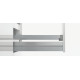 Hafele 558.15. Grass Side Railing for Zargen 6100 Rail System, Steel, White