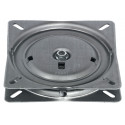 Hafele 646.15.023 Turntable w/ Spring Loaded, Rotates 90D, Steel, Unfinished, Weight Capacity - 220 lbs