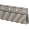 Hafele 792.01.045 Tag Omni Track, J Channel, Aluminum, 97" L x 0.43" W x 1.5" H