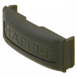 Hafele 792.02.349 Tag Omni Track, Large Cover Cap, Plastic, Black
