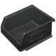 Hafele 792.02. Tag Omni Track, Storage Bin for Office Organization, Plastic, Black