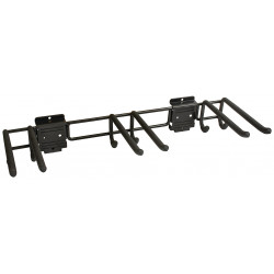 Hafele 792.12.090 Handisolutions, Tool Bar with Hooks, Steel, Powder-Coated, Length - 24"