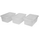 Hafele 792.22.431 Handiaccessories, Mini Bin 3 Pack, Plastic