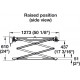 Hafele 792.30.000 Syzzor Loft, Ceiling Storage Systems, Steel, Powder-Coated