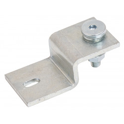 Hafele 793.00.001 Coloma, Single Sided Wall Fastener, Steel, Zinc-Plated