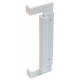 Hafele 793.00.004 Coloma, Panel Clip, Plastic, Gray