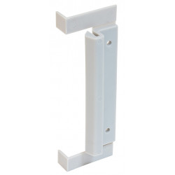 Hafele 793.00.004 Coloma, Panel Clip, Plastic, Gray
