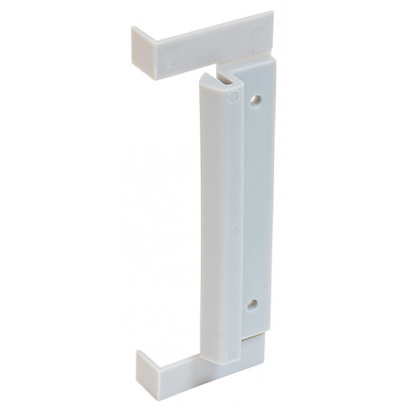 Hafele 793.00.004 Coloma, Panel Clip, Plastic, Gray