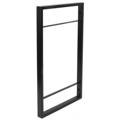 Hafele 793.20. YouK, Ladders Shelf System, Jet Black, 30 W x 200 D mm