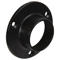 Hafele 803.06. Support for Heavy Duty Wardrobe Tube, Zinc, Black, Dia - 33 mm