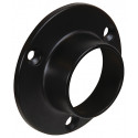 Hafele 803.06. Support for Heavy Duty Wardrobe Tube, Zinc, Black, Dia - 33 mm