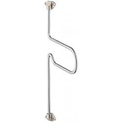 Hafele 805.40.209 Swing Wardrobe Rail, Steel, Chrome-Plated, 170 L x 340 H mm