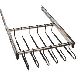 Hafele 805.58. Tag Synergy Collection, Pants Rack Pull-Out w/ Full Extension Slide