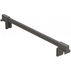 Hafele 806.35.564 Shoe Rack for Dresscode Pull-out Frame, Grey, Railing Length - 672 mm