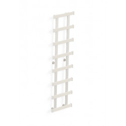 Hafele 807 Tag Quartet Symphony Wall Mount System, Frame Kit, Aluminum/Faux Leather, Height - 56.83"