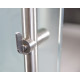 Hafele 902.01.000 Locking Ladder Pull, 160-HC, Stainless Steel, Satin