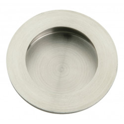 Hafele 902.01.250 Flush Pull Handle, Stainless Steel, Startec, 50 Dia x 12 mm