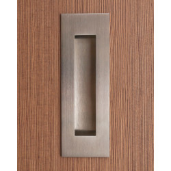 Hafele 902.01. Flush Pull for Wood Doors, Glue-In Type, 150 D x 50 W mm