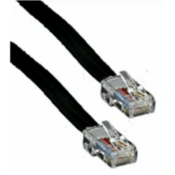 Alpha Communication BF940 6' Straight Cord 6 Pin, Black