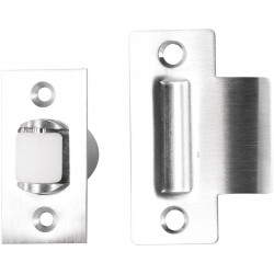 Hafele 911.24.084 Heavy Duty Adjustable Roller Latch, LH403, Brass